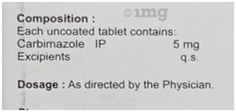 Carbimark 5 Tablet image Carbimark 5 Tablet image