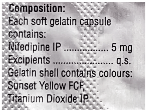 Nicardia 5 Capsule image