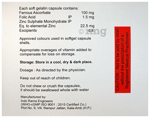 Feronorm-XT Softgel Capsule