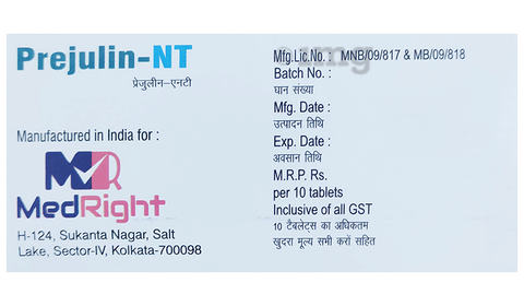 Prejulin-NT Tablet image