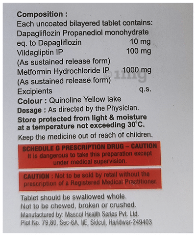 Daxiga VM 1000 Tablet SR