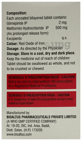 Glimican-M2 Tablet PR image