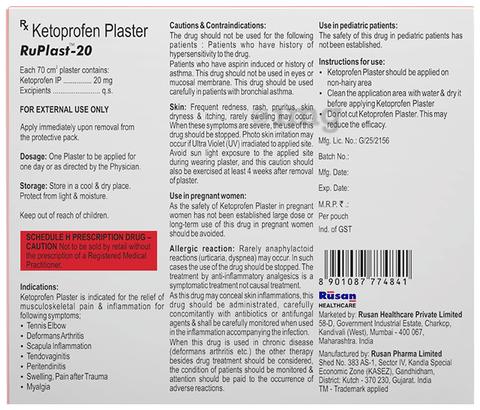 Ruplast 20 Plaster image