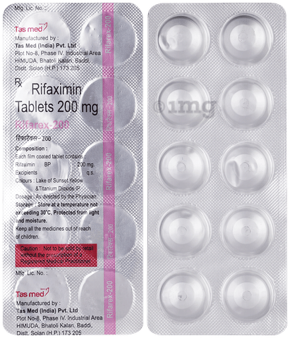 Rifarex 200mg Tablet image Rifarex 200mg Tablet image