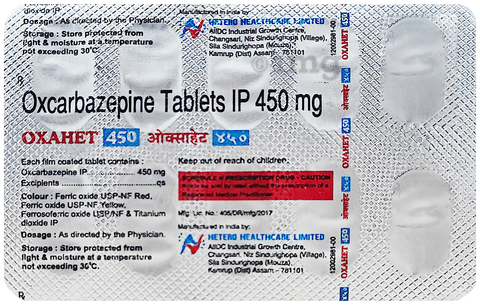 Oxahet 450mg Tablet image