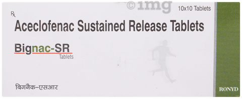 Bignac 200mg Tablet SR image