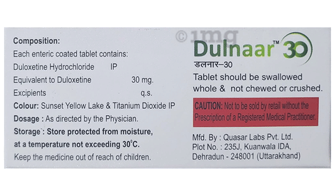 Dulnaar 30 Tablet image