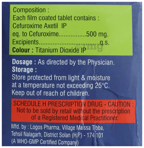 Ceffdeep 500 Tablet image