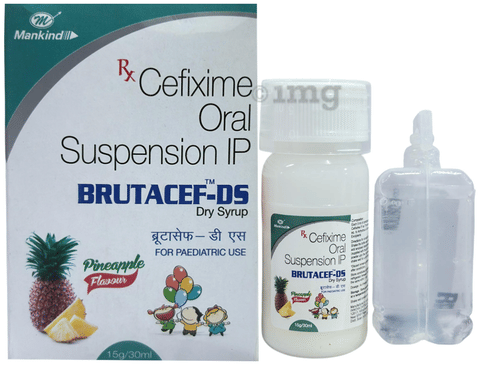 Brutacef-DS Dry Syrup Pineapple image Brutacef-DS Dry Syrup Pineapple image