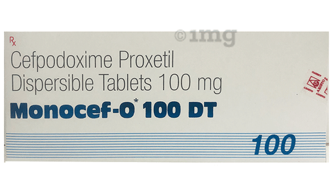 Monocef-O 100 DT Tablet image Monocef-O 100 DT Tablet image