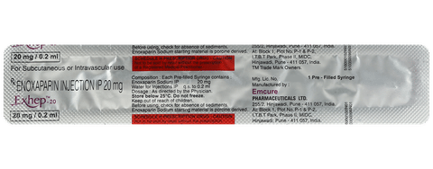 Exhep 20 Injection image