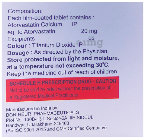 Atostol 20 Tablet image