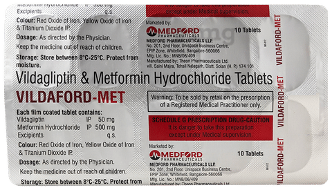 Vildaford-Met Tablet