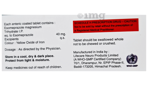 Esvyom 40 Tablet image