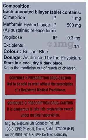 Vriglim-VG 1 0.3 Tablet SR