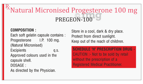 Pregeon 100 Capsule image Pregeon 100 Capsule image
