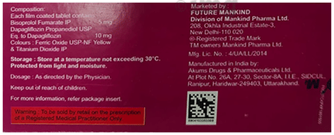 Bisoheart D 5 Tablet image Bisoheart D 5 Tablet image