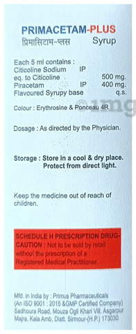 Primacetam-Plus Syrup
