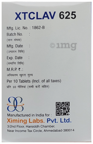 Xtclav 625 Tablet