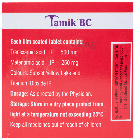 Tamik BC Tablet image