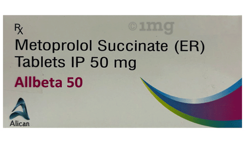 Allbeta 50 Tablet ER image