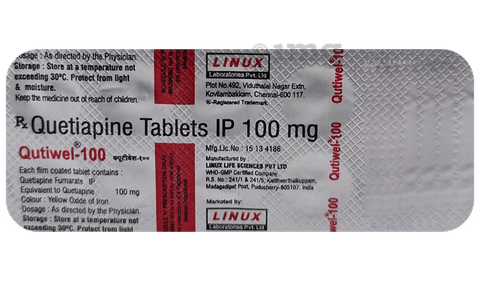 Qutiwel 100 Tablet image