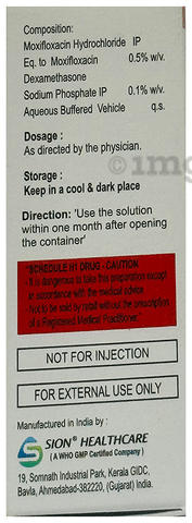 Moxilux D Eye Drop