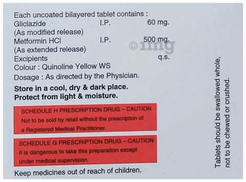 Gliclapill-M60 Tablet ER image
