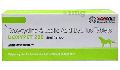 Doxypet 200 Doxycycline Pet Tablet image Doxypet 200 Doxycycline Pet Tablet image