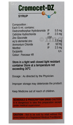 Cromocet-DZ Syrup Mango image