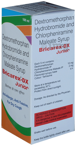 Bricarex-DX Junior Syrup
