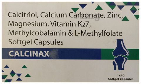 Calcinax Softgel Capsule image