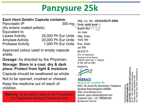Panzysure 25k Capsule image Panzysure 25k Capsule image