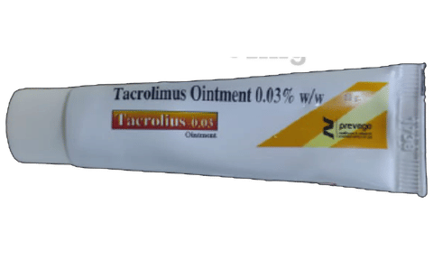Tacrolius 0.03 Ointment image Tacrolius 0.03 Ointment image