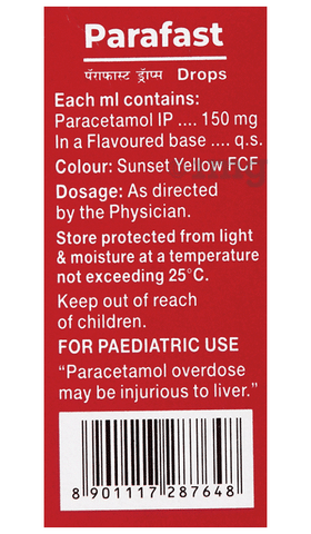 Parafast Oral Solution Pineapple image Parafast Oral Solution Pineapple image