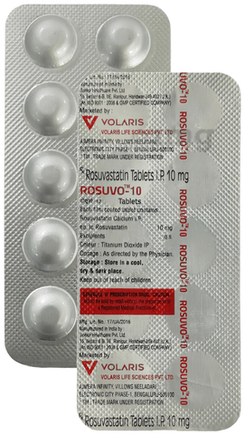 Rosuvo 10mg Tablet image