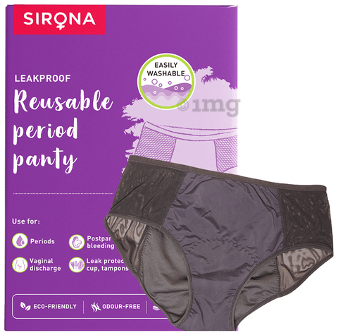 Sirona Reusable Period Panty Medium: Buy box of 1.0 Panty at best