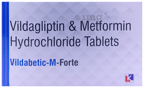 Vildabetic-M Forte Tablet image