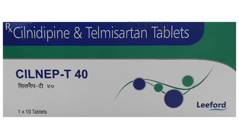Cilnep-T 40 Tablet image Cilnep-T 40 Tablet image