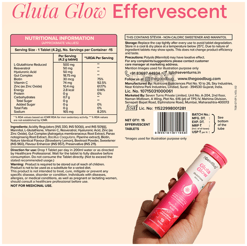 glutathione pills south africa The Good Bug Gluta Glow Glutathione 500mg Effervescent Tablet for Adults  Strawberry Lemon: Buy bottle of 15.0 Effervescent Tablet at best price in  India