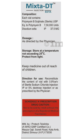 Mixta-DT Injection EDTA image