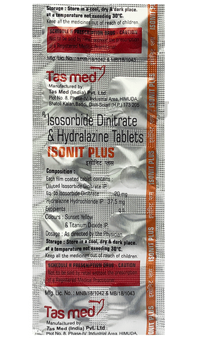 Isonit Plus Tablet image