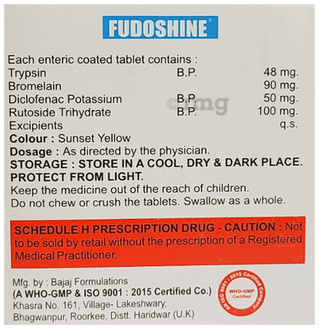 Fudoshine Tablet image