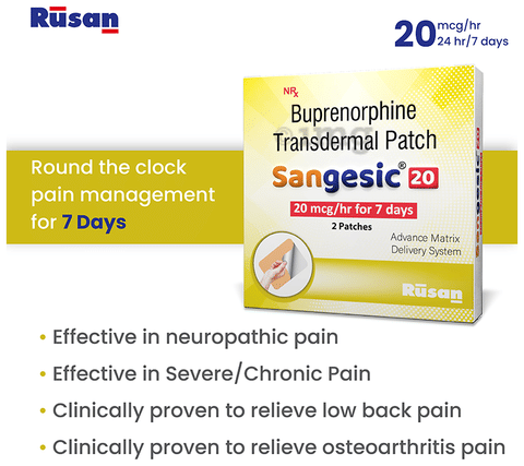 Sangesic 20 Transdermal Patch image