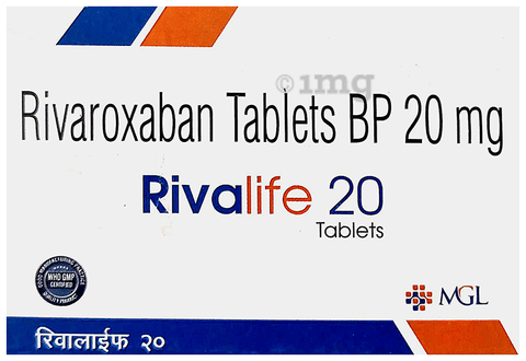 Rivalife 20 Tablet image