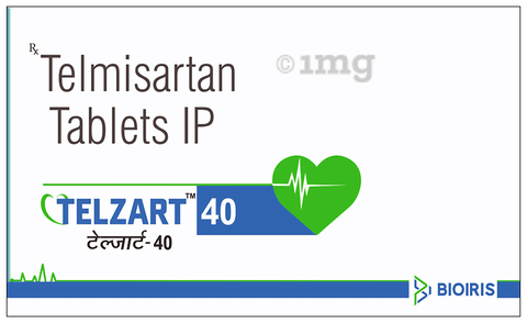 Telzart 40 Tablet image Telzart 40 Tablet image