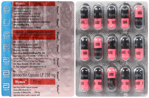 Wymox 250mg Capsule image
