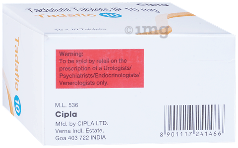 Tadaflo 10mg Tablet image