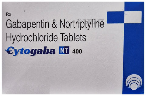 Cytogaba NT 400 Tablet image Cytogaba NT 400 Tablet image