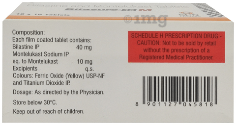 Bilasure 40 M Tablet image